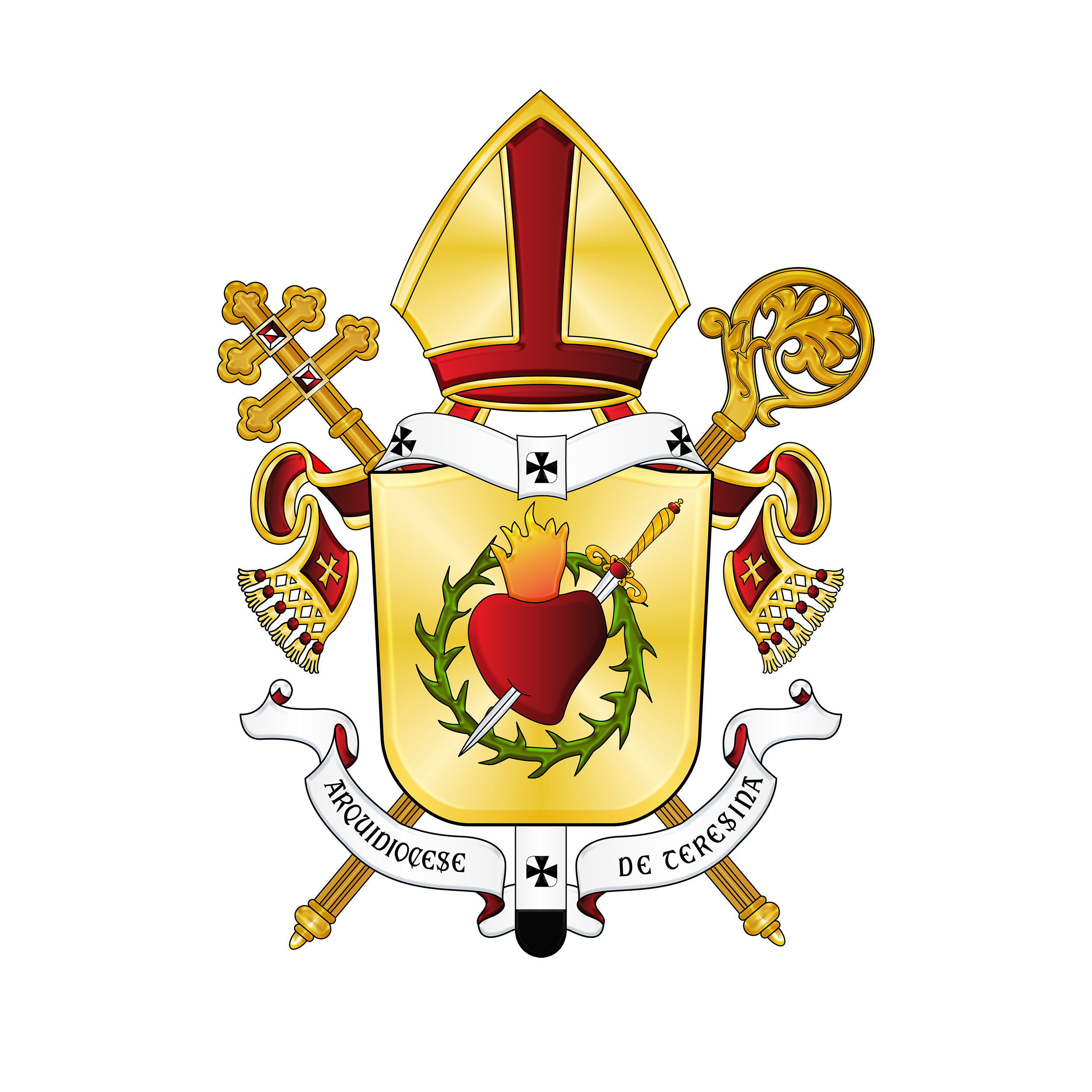 Brasão da Arquidiocese de Teresina