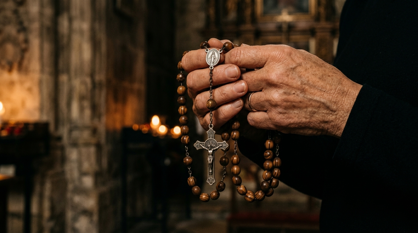 Sinal da Cruz e Orações Básicas: Como iniciar sua rotina de oração
